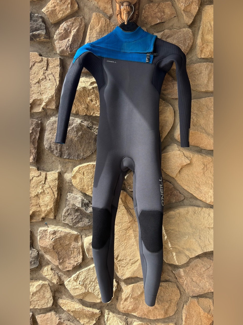 14 youth kids O'Neill Hyperfreak TB3 4/3 Chest Zip Wetsuit wet suit ab1906 Euc
